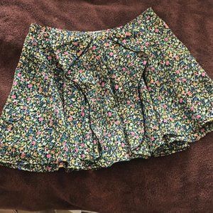 UK River Island Size US6 Floral Skirt with Pockets